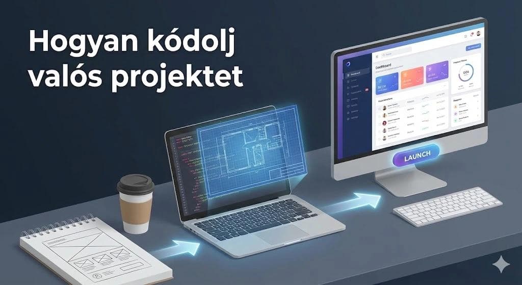 Hogyan kódolj valós projektet 1 óra alatt? – Fejlesztői gyorsmódszer, lépésről lépésre