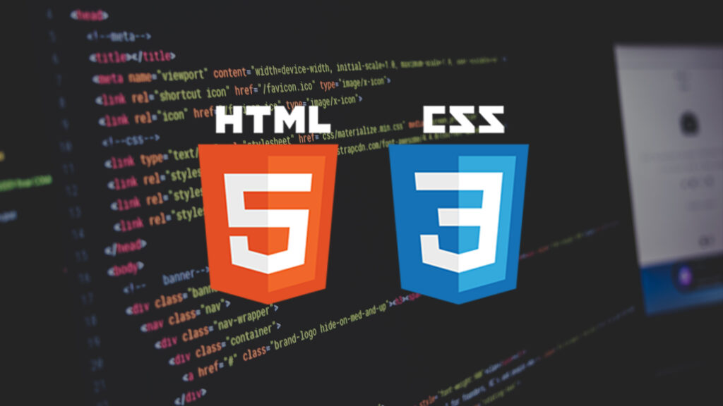 html css